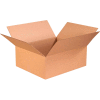 Global Industrial Cardboard Corrugated Boxes, 22"L x 18"W x 8"H, Kraft - Pkg Qty 20