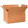 Global Industrial&#153; Cardboard Corrugated Boxes, 24&quot;L x 15&quot;W x 15&quot;H, Kraft - Pkg Qty 20