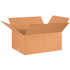 Global Industrial Cardboard Corrugated Boxes, 26"L x 20"W x 12"H, Kraft - Pkg Qty 15