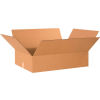 Global Industrial&#153; Cardboard Corrugated Boxes, 26&quot;L x 20&quot;W x 8&quot;H, Kraft - Pkg Qty 15