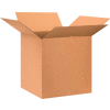 Global Industrial Cube Cardboard Corrugated Boxes, 28"L x 28"W x 28"H, Kraft - Pkg Qty 20