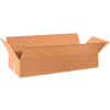 Flat Cardboard Corrugated Boxes 30" x 12" x 6" 200#/ECT-32 - Pkg Qty 25