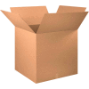 Global Industrial Cube Cardboard Corrugated Boxes, 30"L x 30"W x 30"H, Kraft - Pkg Qty 5