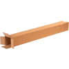 Tall Cardboard Corrugated Boxes 4" x 4" x 36" 200#/ECT-32 - Pkg Qty 25