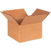 Global Industrial&#153; Cardboard Corrugated Boxes, 6&quot;L x 6&quot;W x 4&quot;H, Kraft - Pkg Qty 25