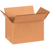 Global Industrial™ Cardboard Corrugated Boxes, 8"L x 5"W x 4"H, Kraft - Pkg Qty 25