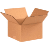 Global Industrial Cardboard Corrugated Boxes, 8"L x 8"W x 5"H, Kraft - Pkg Qty 25