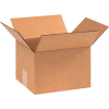 Cardboard Corrugated Boxes 9" x 8" x 6" 200#/ECT-32 - Pkg Qty 25