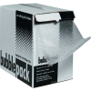 Perforated Bubble Roll W/Dispenser, 12"W x 65'L x 1/2" Thick, Clear