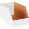 Global Industrial 10" x 18" x 10" Jumbo Open Top White Corrugated Boxes - Pkg Qty 50