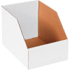 Global Industrial 8" x 12" x 8" Jumbo Open Top White Corrugated Boxes - Pkg Qty 50