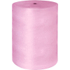 Anti-Static Bubble Roll 48" x 750' x 3/16", Non-Perforated, Pink, 1 Roll