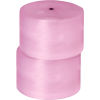 Global Industrial&#153; Perforated Anti Static Bubble Roll, 24"W x 750'L x 3/16" Thick, Pink, 2/Pk