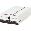 File Storage Box FSB600 - Checks 14-1/4"L x 9"W x 4"H - White - Price Each - Pkg Qty 12