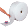 Perforated Air Foam Rolls, 24"W x 250'L x 1/4" Thick, White, 3 Rolls