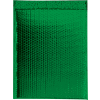 Glamour Bubble Mailers 16" x 17-1/2" Green, 48 Pack