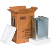 One - 1 Gallon F-Style Haz Mat Shipper Kit, 8-3/16" x 5-11/16" x 12-3/8"