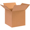 Global Industrial Heavy Duty Cardboard Corrugated Boxes, 10"L x 10"W x 10"H, Kraft - Pkg Qty 25