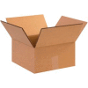 Global Industrial Heavy Duty Double Wall Corrugated Boxes, 12"L x 12"W x 6"H, Kraft - Pkg Qty 15