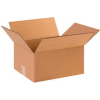Global Industrial™ Heavy Duty Cardboard Corrugated Boxes, 14"L x 12"W x 10"H, Kraft - Pkg Qty 25