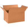Global Industrial&#153; HD Double Wall Cardboard Corrugated Boxes, 16&quot;L x 12&quot;W x 10&quot;H, Kraft - Pkg Qty 15