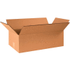 Heavy-Duty Double Wall Cardboard Corrugated Boxes 24" x 12" x 8" 275#/ECT-48 - Pkg Qty 15