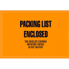 Full Face Envelopes - "Packing List Enclosed" 4-1/2 x 6-1/2" Orange - 1000/Case