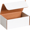 Global Industrial Corrugated Literature Mailers, 7-1/8"L x 4-1/2"W x 3"H, White - Pkg Qty 50