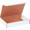 Global Industrial™ Corrugated Literature Mailers, 9"L x 6-1/2"W x 1-3/4"H, White - Pkg Qty 50