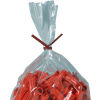 Global Industrial&#153; Paper Twist Ties, 4&quot;L x 5/32&quot;W, Red, 2000/Pack
