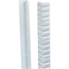 Global Industrial Foam Edge Protectors, 24"L x 3"W x 3"H, White, 150/Pack