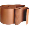 Singleface Corrugated Roll, A Flute, 6"W x 250L, Kraft, 1 Roll