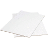 Global Industrial Corrugated Sheets, 48"L x 40"W, White - Pkg Qty 5