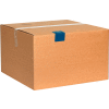 Plastic Strap Guards 2-1/2" x 2" Blue, 1000 Pack