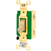 Bryant 3002I Industrial Grade Toggle Switch, 30A, 120/277V AC, Double Pole, Ivory