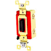 Bryant 4901L Industrial Grade Toggle Switch, Single Pole, 20A, 120/277V AC, Locking