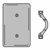 Bryant NP14GY Strap Mounted Blank Plate, 1-Gang, Standard, Gray Nylon