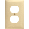 Bryant SB8 Duplex Plate, 1-Gang, Standard, Brass