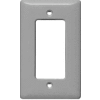 Bryant SCH26 Styleline Rectangular Plate, 1-Gang, Standard, Chrome Plated