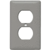 Bryant SCH8 Duplex Plate, 1-Gang, Standard, Chrome Plated