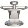 Bradley Wash Fountain, Semi-Circular,Raising Vent, Series SN2004, 4 Person
