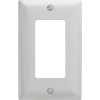 Bryant Ss26 Styleline Rectangular Plate, 1-Gang, Standard, Satin Stainless