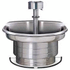 Bradley Corp® Wash Fountain, 54 In Wide, Semi Circular, Series WF2704, 4 Person