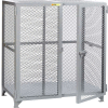 Little Giant® Welded Storage Locker, Mesh Sides, 61"W x 27"D x 52"H