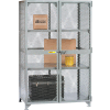 Little Giant® All-Welded Storage Locker - 3 Center Shelves - 61"W x 39"D x 78"H