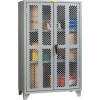 Little Giant® High Visibility Storage Cabinet w/ 2 Adj. Shelves, 48"W x 26"D x 78"H