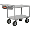 Little Giant® Instrument Cart w/Writing Shelf, Flush Shelves, 24 x 48