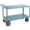 Little Giant® Merchandise Collector G-3060-6MR Flush 30 x 60, 6 x 2 Rubber Wheels