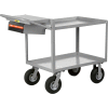 Little Giant® Instrument Cart w/Writing Shelf, Lip Shelves, 24 x 48