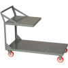 Little Giant® Platform Truck with Top Shelf - 30"W x 60"L - 1200 Lb. Capacity